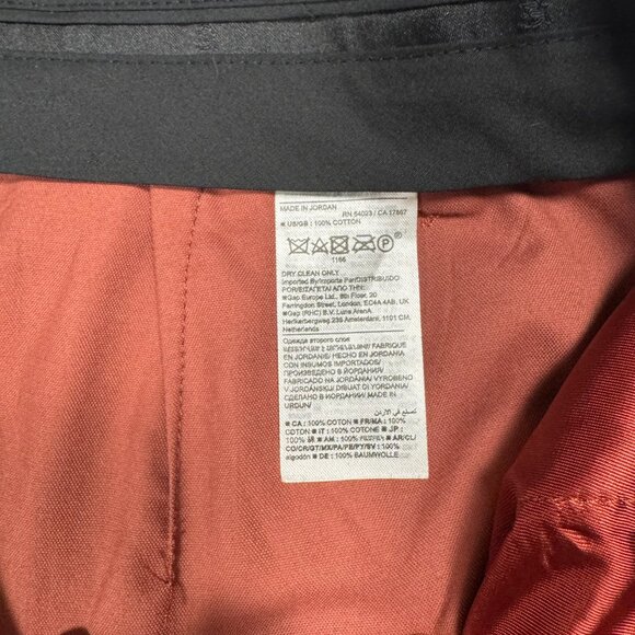 Banana Republic Velvet High-Rise Wide-Leg Pant in Rust - Picture 9 of 12